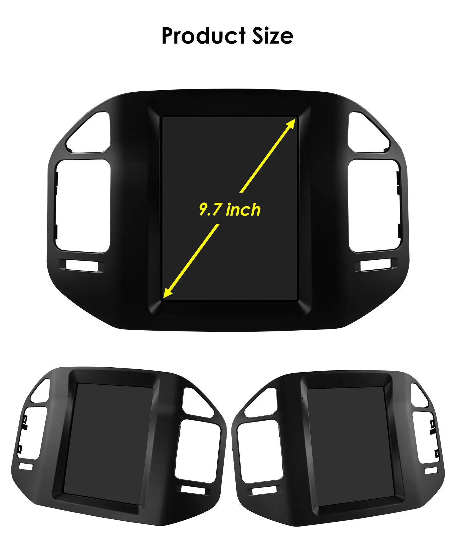 Hizpo 9.7" For Mitsubishi Pajero V60 V68 V73 1999-2006 Tesla Screen Car Android Multimedia Radio Stereo Carplay GPS Navigation