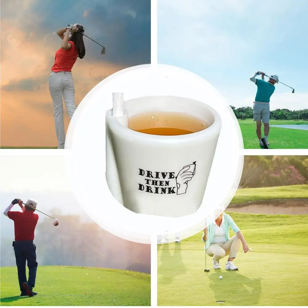 Golf Shots Shot Glass Golf Figurine Wine Glasses Shot Glass Collectible Figurines Golf Ball Base Funny Whiskey Cup Small Shot