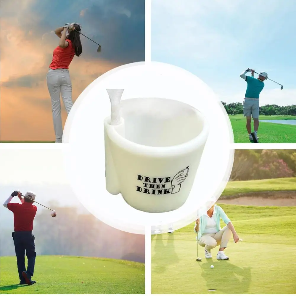 Golf Shots Shot Glass Golf Figurine Wine Glasses Shot Glass Collectible Figurines Golf Ball Base Funny Whiskey Cup Small Shot