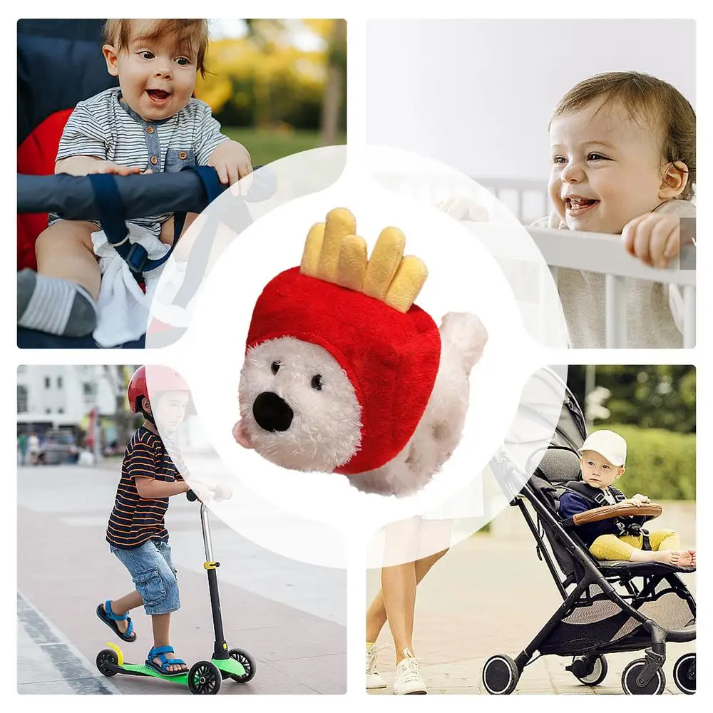 Cartoon Stuffed Puppy Slap Bracelets Cartoon Stuffed Slap Puppy Bracelet Soft Puppy Stuffed Animal Bracelet Toy For Kids