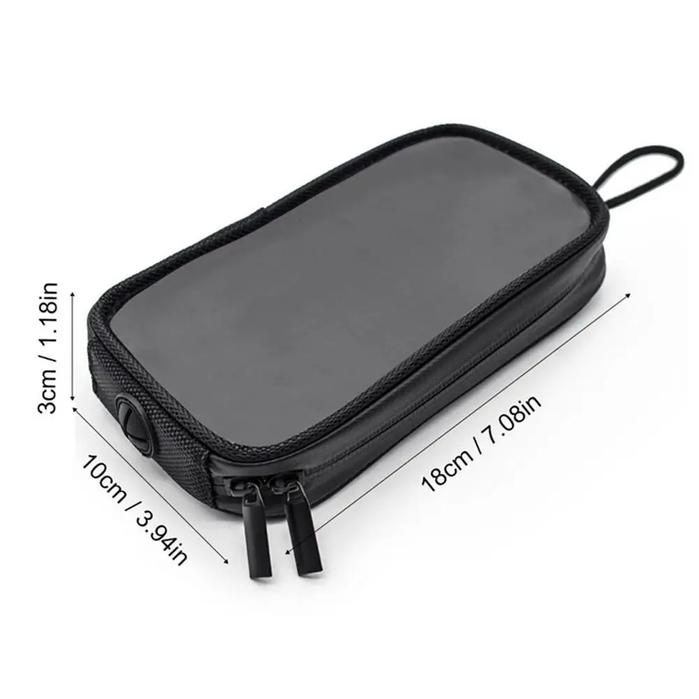 Motorcycle Tank Bag Magnetic Water-Resistant Motorcycle Cell Phone Bag Motorcycle Tank Pouch Zippered Motorcycle Accessories