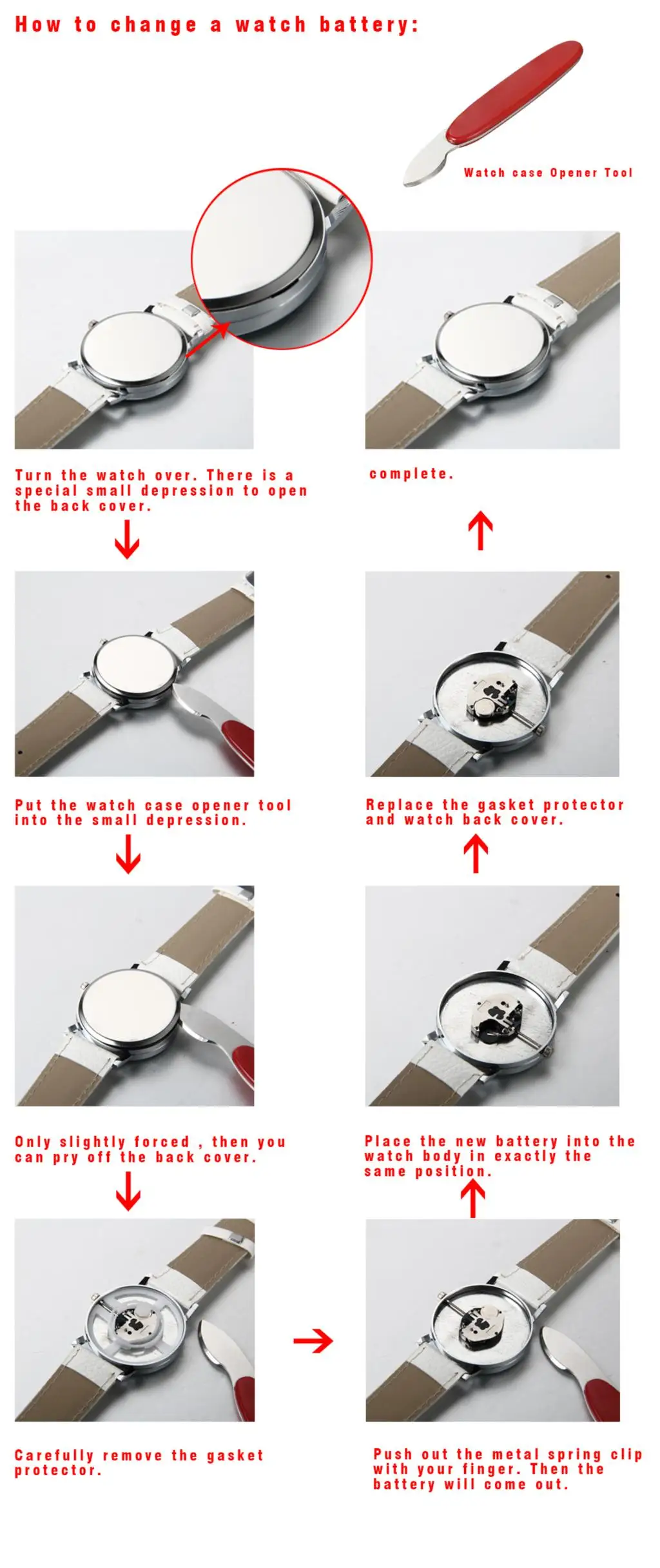 LANCARDO Unisex Leather Wrist Watch Gauntlet Wide Bracer Arm Armor Wristband Cuff Steampunk Bangle Buckle Cosplay Prop Decor