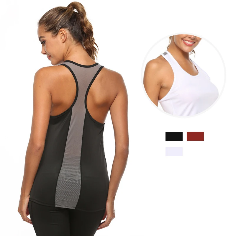 Womens Clothing Yoga Tank Top Outdoor Jogging Workout Sports Top Fitness Sport Elastic Women's Vest Crop Tops Underwear