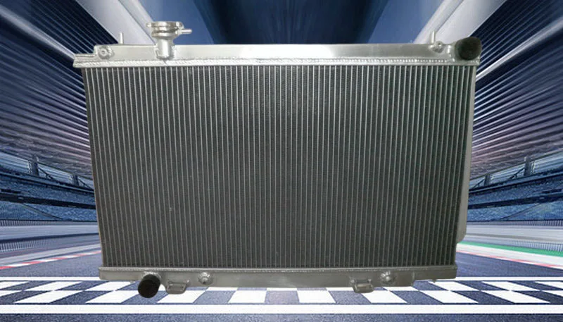 Aluminum Radiator+Fans For Nissan Fairlady 350Z Z33 2003-2006 2003 2004 2005 2006 03 04 05 06 AT