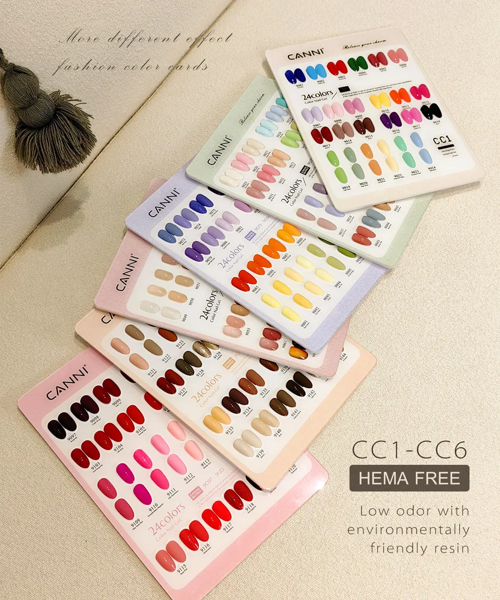 VENALISA Supply HEMA FREE Gel Nail Polish Kit CANNI 9ml Full Coverage Nail Gel Manicure Nowipe Topcoat Soak Off UV LED Varnish