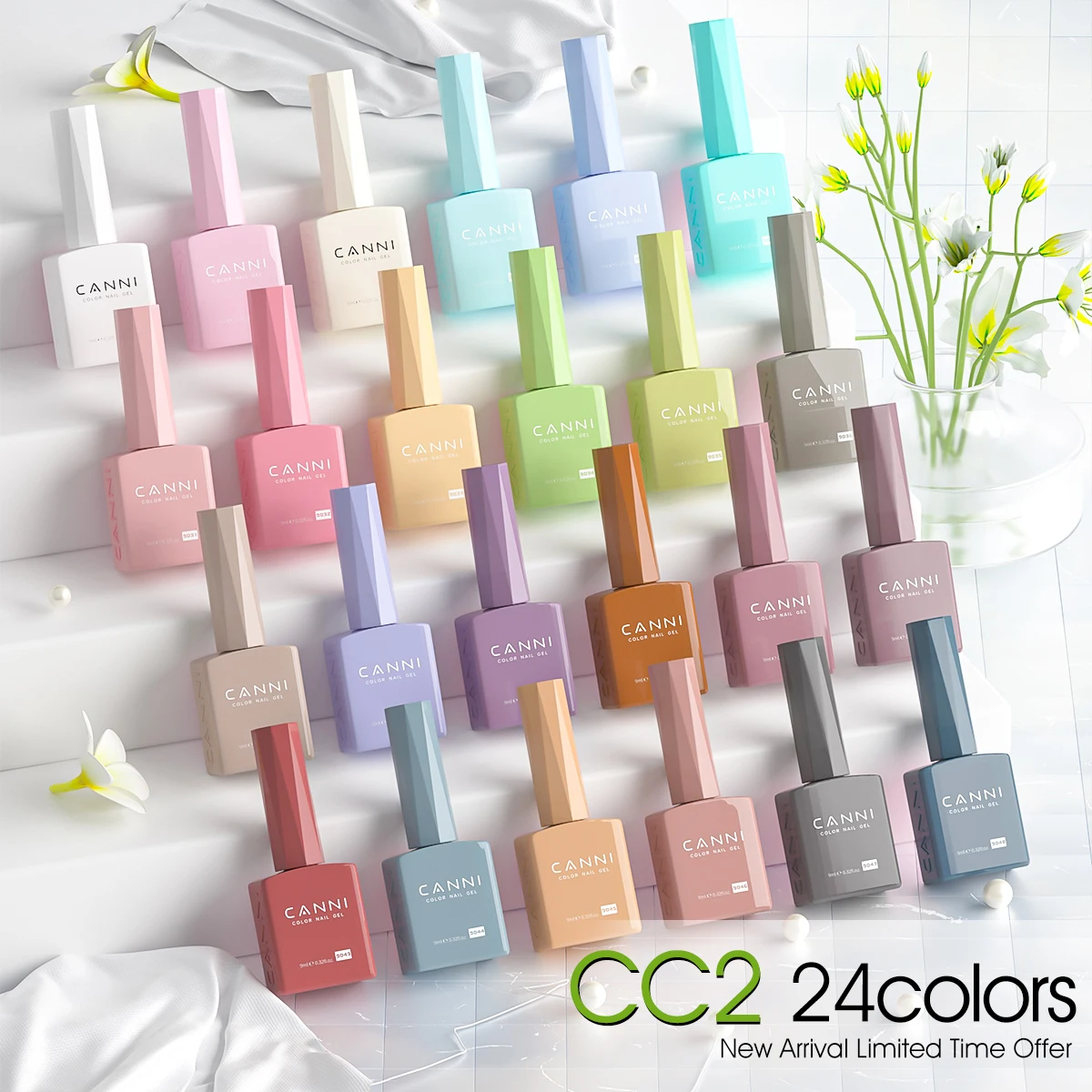 VENALISA Supply HEMA FREE Gel Nail Polish Kit CANNI 9ml Full Coverage Nail Gel Manicure Nowipe Topcoat Soak Off UV LED Varnish