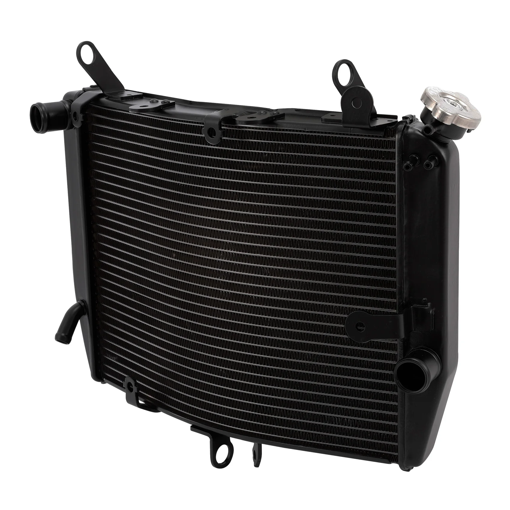 Aluminium Engine Radiator Cooler Cooling Water Tank For Yamaha YZF R6 2003-2004 YZF R6S 2006-2010 Motorcycle