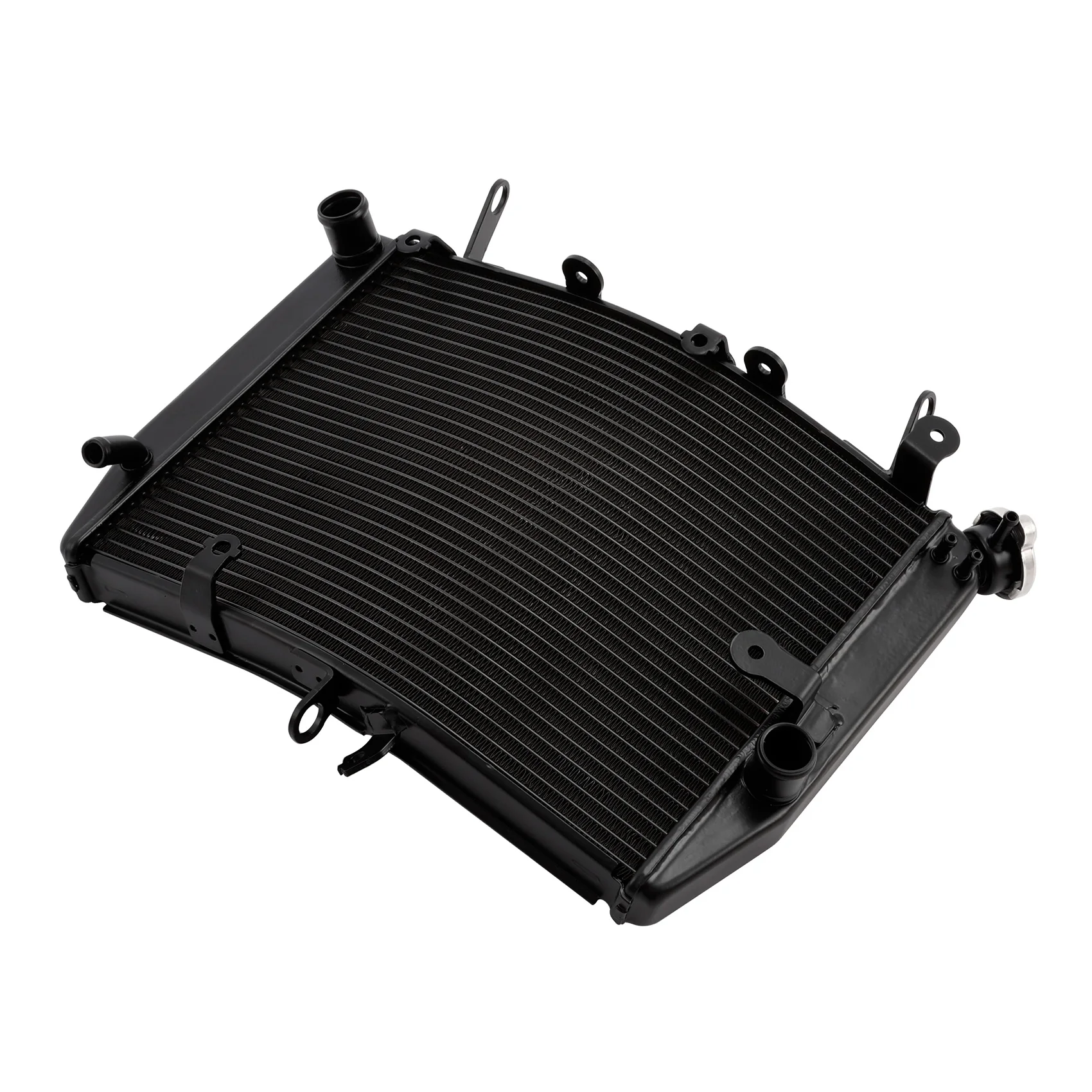 Aluminium Engine Radiator Cooler Cooling Water Tank For Yamaha YZF R6 2003-2004 YZF R6S 2006-2010 Motorcycle