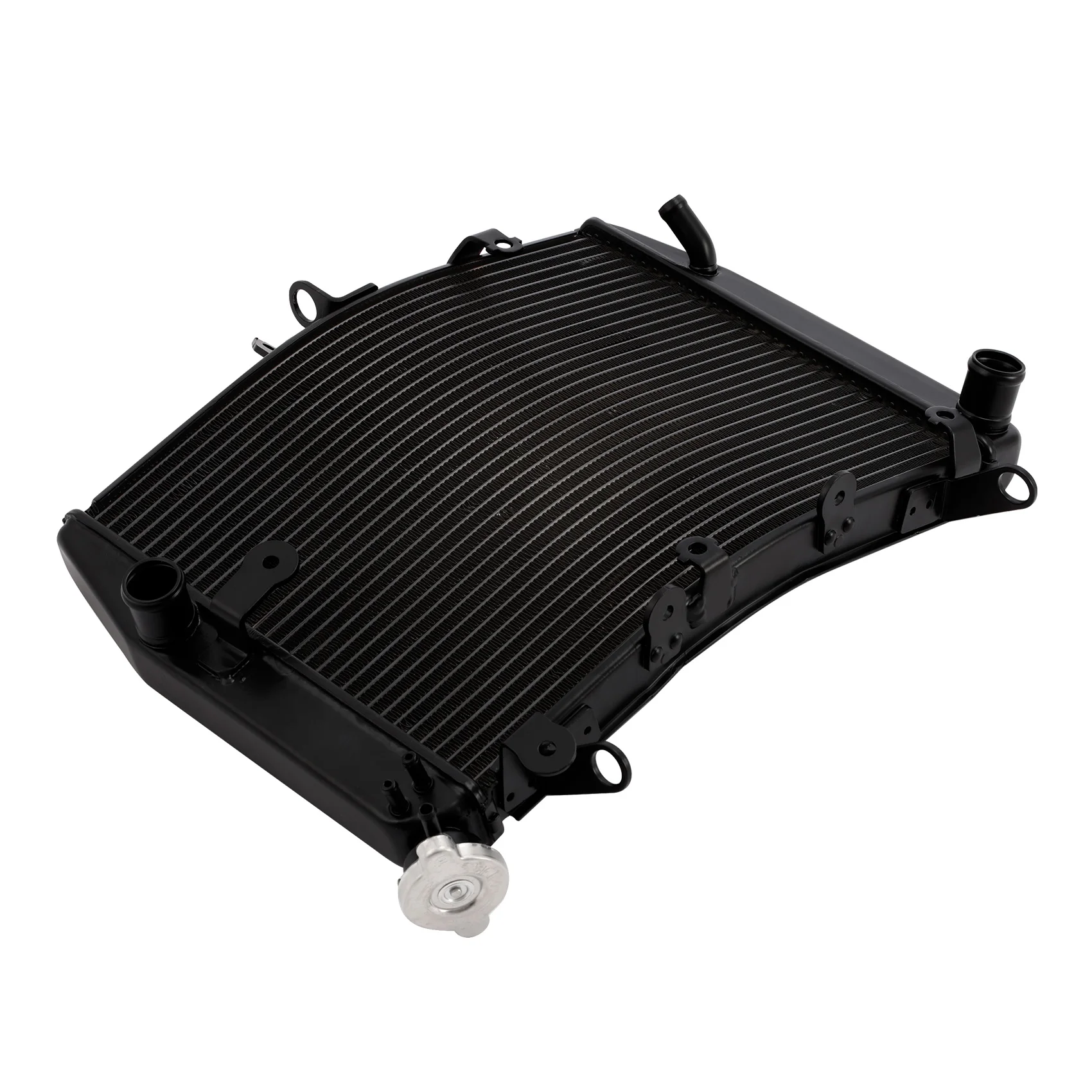 Aluminium Engine Radiator Cooler Cooling Water Tank For Yamaha YZF R6 2003-2004 YZF R6S 2006-2010 Motorcycle