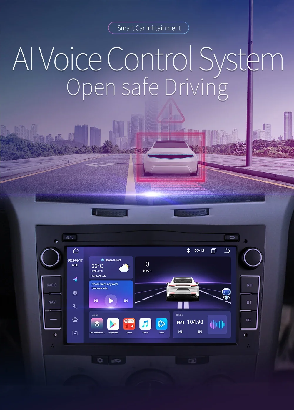 apple carplay Autoradio Android Radio For Opel Corsa C Signum Vivaro Astra H Corsa D Zafira Tigra Twintop 4G-LET GPS Navi 7862