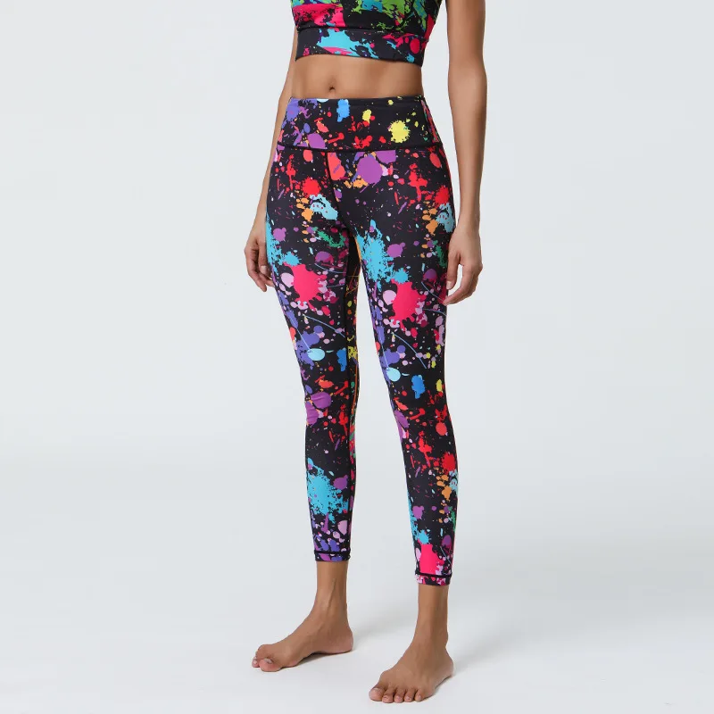 Leggings Sport Women Fitness Seamless Print Yoga Pants Leggings for Fitness Running Sports Pants Fitness Slim Gym Leggings 2024