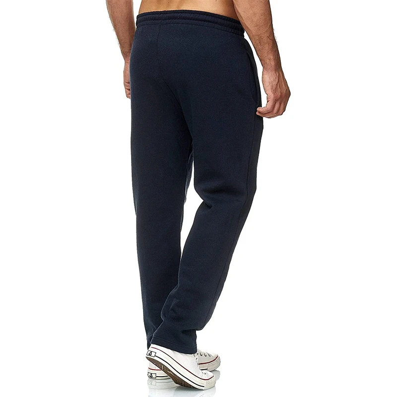 Jogging Cotton Sport Men Sweatpants Long Track Pants Sports Men Straight Pants Basketball Run Football Jogging Fitness Trousers