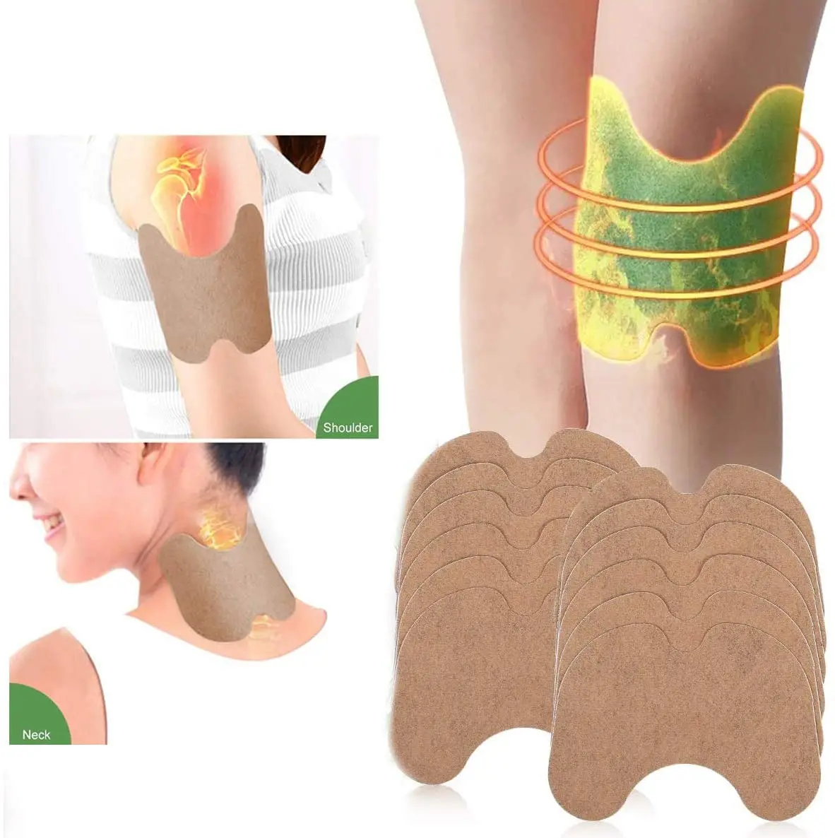15/30/60/90pcs Knee joint Pain Plaster Chinese Wormwood Extract Sticker for Joint Ache Arthritis Rheumatoid Pain Relief Patch
