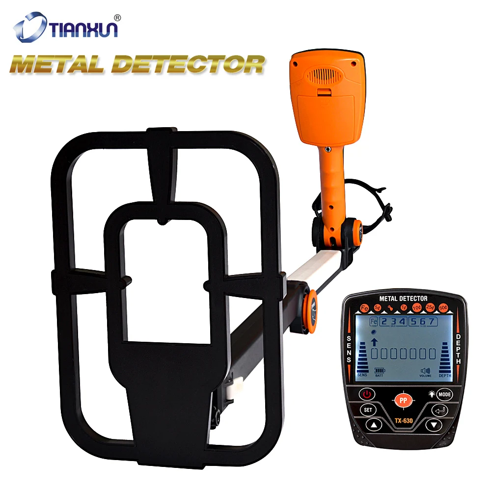 TX‑630 Foldable Professional Metal Detector is perfect for adult beginners & hobby treasure hunters Foldable design outdoorDéte