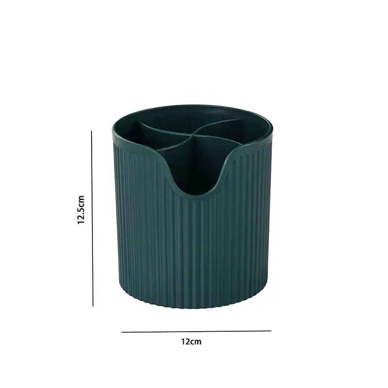 4 Lattices Cosmetic Make-up Brush Storage Box Table Organizer Make Up Tools Pen Storage Makeup Nail Polish Cosmetic Holder Box