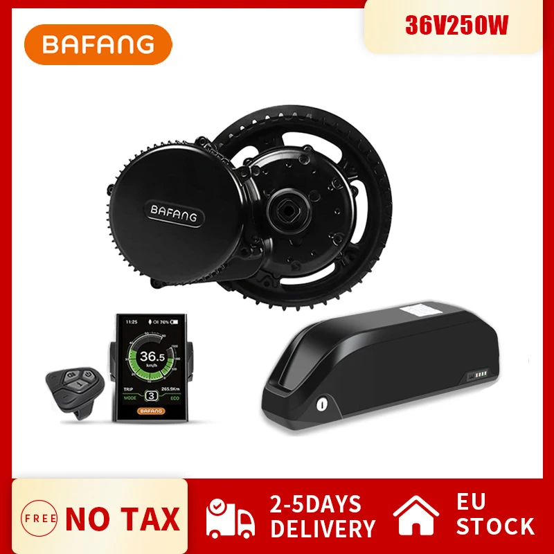 Bafang Motor BBSHD 1000W 52V BBS02B BBS02 750W 500W 48V BBS01 250W 36V Mid Drive Motor Electric Bicycle Conversion Kit 44T / 46T