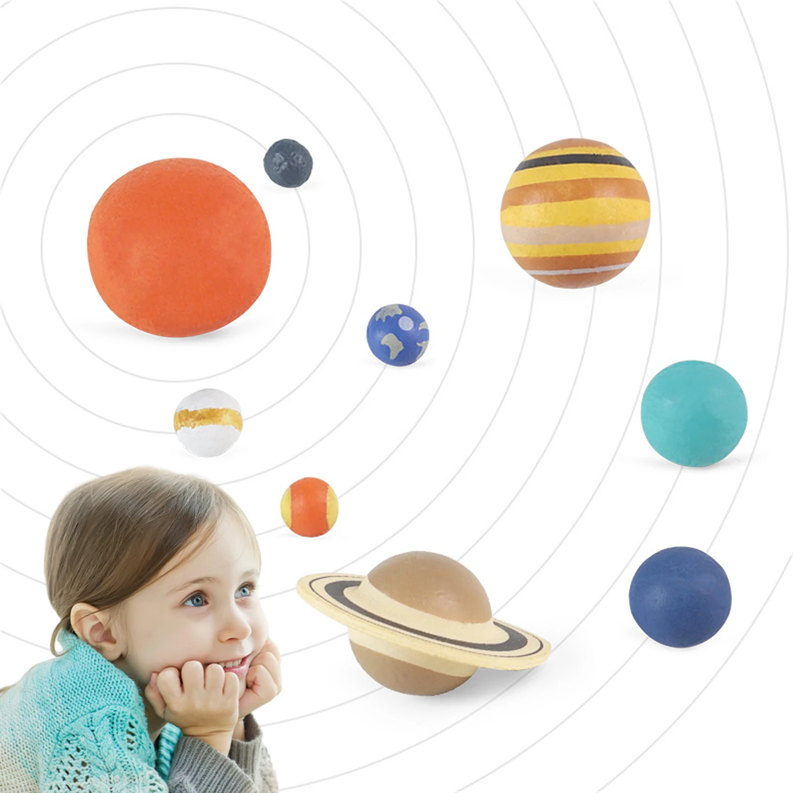 Nine Planets Model Solar System Astronomy Planet Model Science Astronomy Learning Toys For Kids Toys Gift