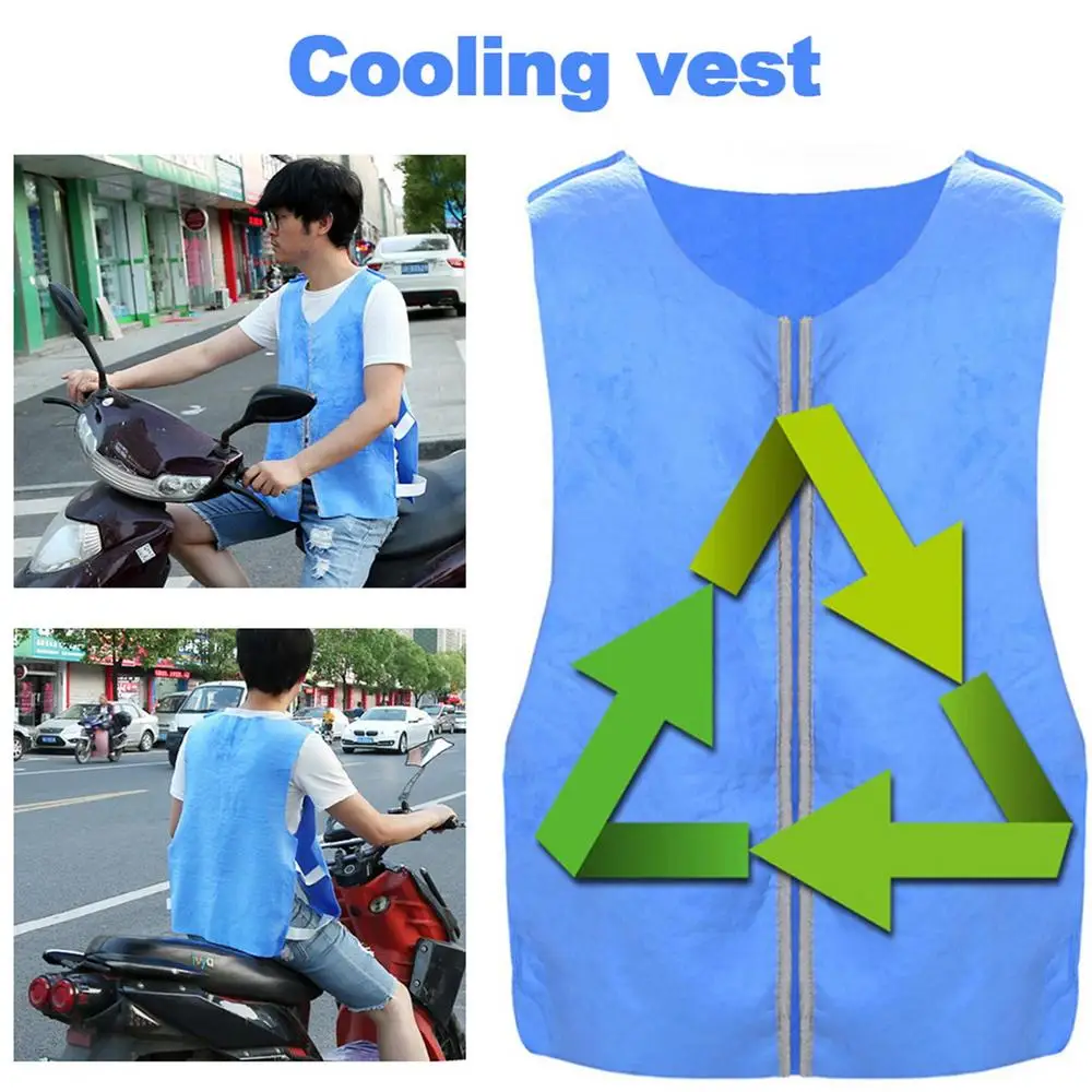 Ice Vest Ice Sport Vest Lightweight Freezer Ice Vest Cooling Jacket For Outdoor Sports Workers Ice Vest For Women