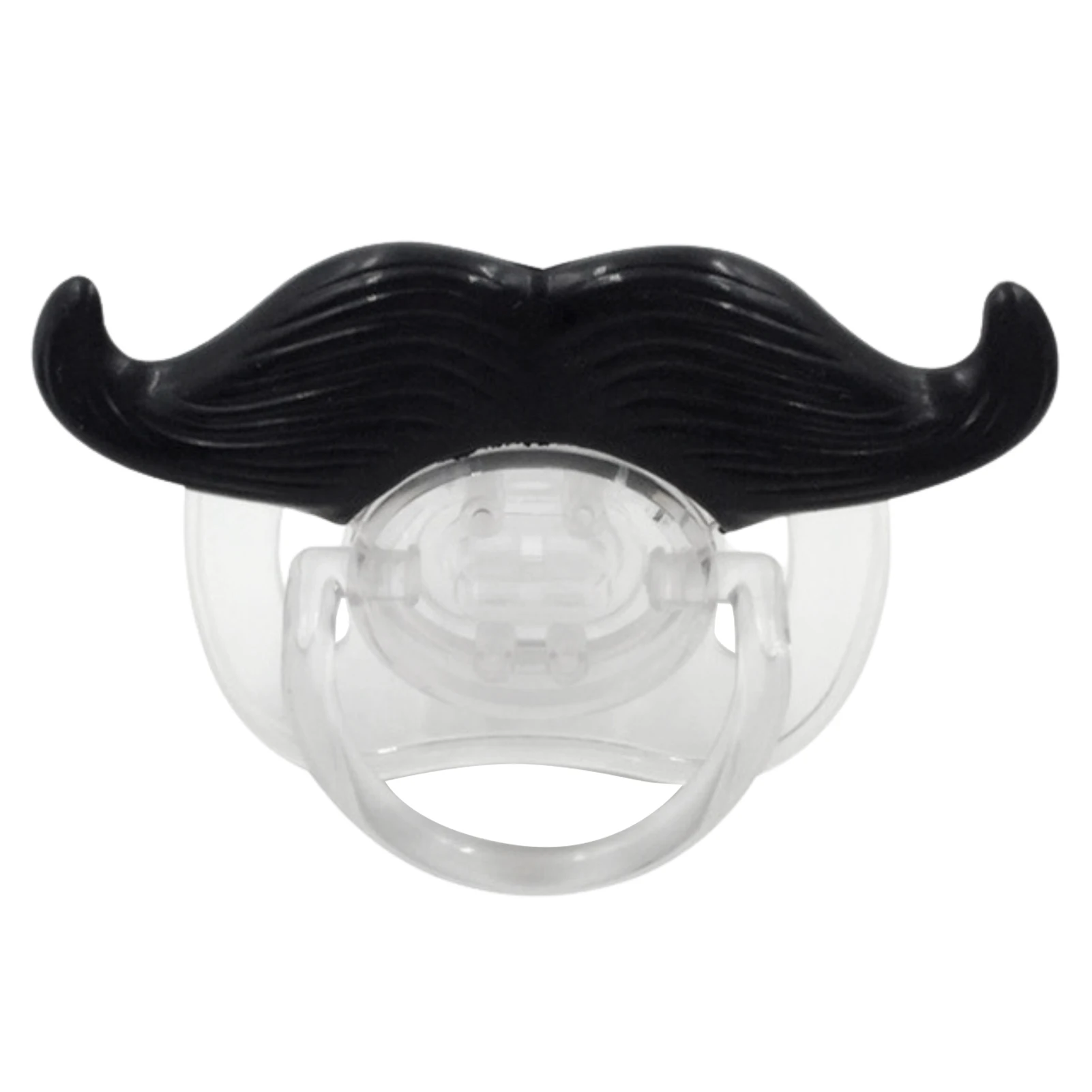 Baby Funny Pacifier Food Grade Lips Portable Cute Pacifiers With Funny Beard Mustache Pacifier For Babies And Toddlers Unisex