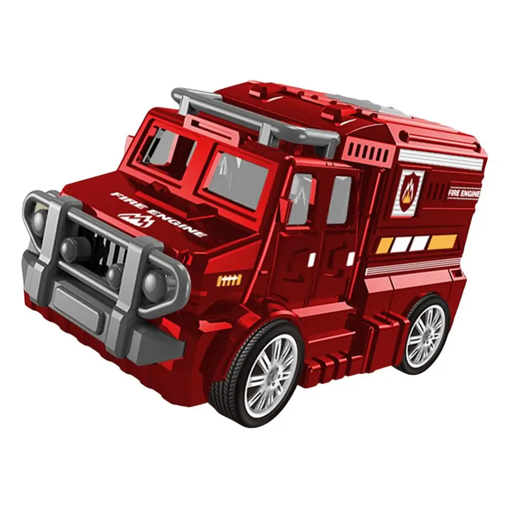 Friction Vehicles City Services Friction Powered Vehicles Inertia Toy For Kids Ages 3 Educational Toys Learning Toys Friction To