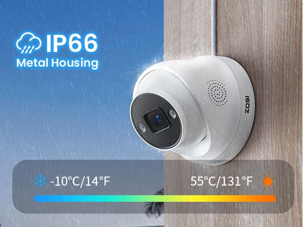 ZOSI 4K 8MP 5MP POE Video Surveillance Kit 8CH H.265 Home CCTV NVR Set Color Night Vision AI Detection IP Security Camera System