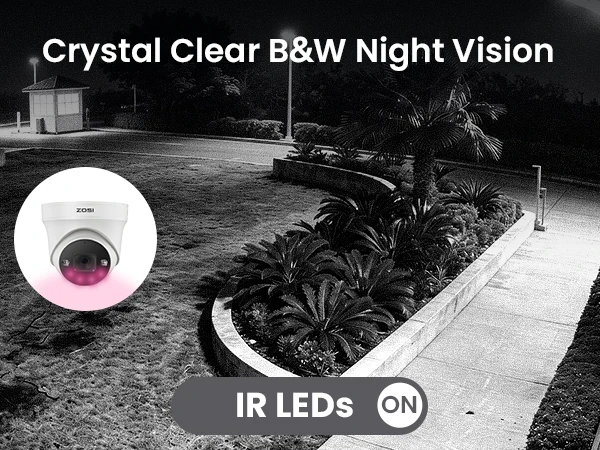 ZOSI 4K 8MP 5MP POE Video Surveillance Kit 8CH H.265 Home CCTV NVR Set Color Night Vision AI Detection IP Security Camera System