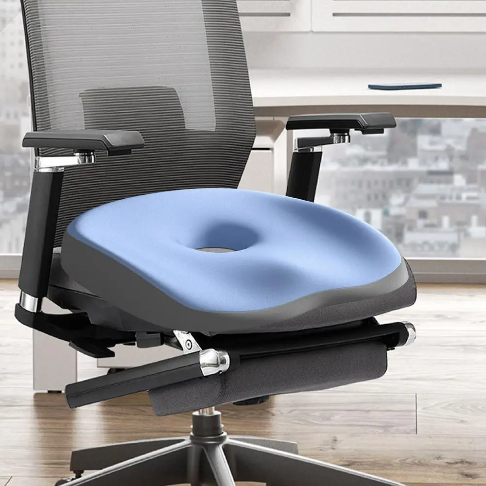 Seat Cushions For Seniors Ergonomic Car Seat Pad Wheelchair Cushions Breathable Foam Cushion For Gaming Chairs Wheelchairs