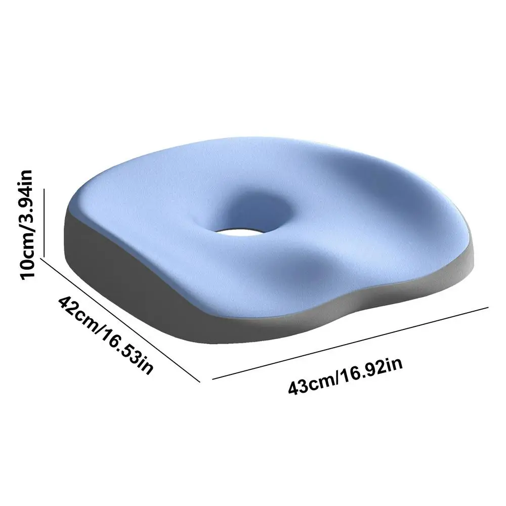 Seat Cushions For Seniors Ergonomic Car Seat Pad Wheelchair Cushions Breathable Foam Cushion For Gaming Chairs Wheelchairs