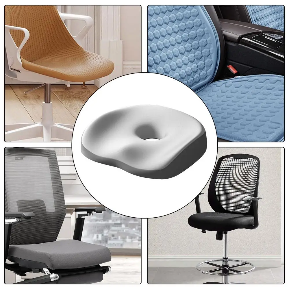 Seat Cushions For Seniors Ergonomic Car Seat Pad Wheelchair Cushions Breathable Foam Cushion For Gaming Chairs Wheelchairs