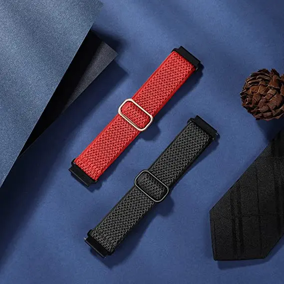 20mm 22mm Band For Samsung Galaxy watch 4/5 Pro/6 classic/active 2/gear s3 44mm 40mm Nylon bracelet correa Huawei GT/2/3/4 strap