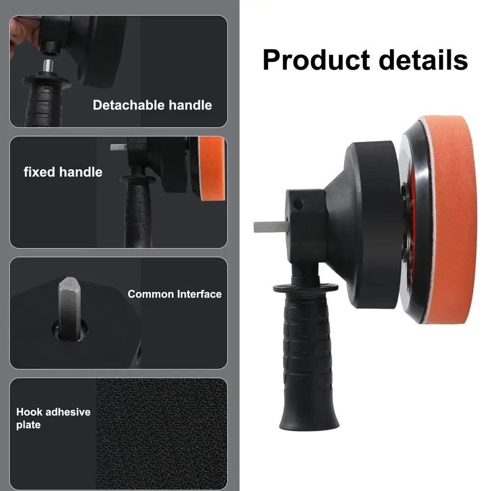 Cordless Car Polisher Rotary Car Electric Buffer Polisher Quiet Polishing Machine with Detachable Handle Buffer Buffer Machine