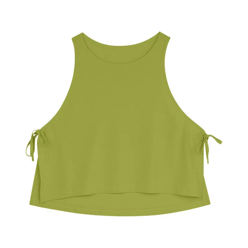 Women Sleeveless Racerback Yoga Shirts Sport Singlet Athletic Fitness Sport Tank Tops Workout Gym Running Training Pilates Vest