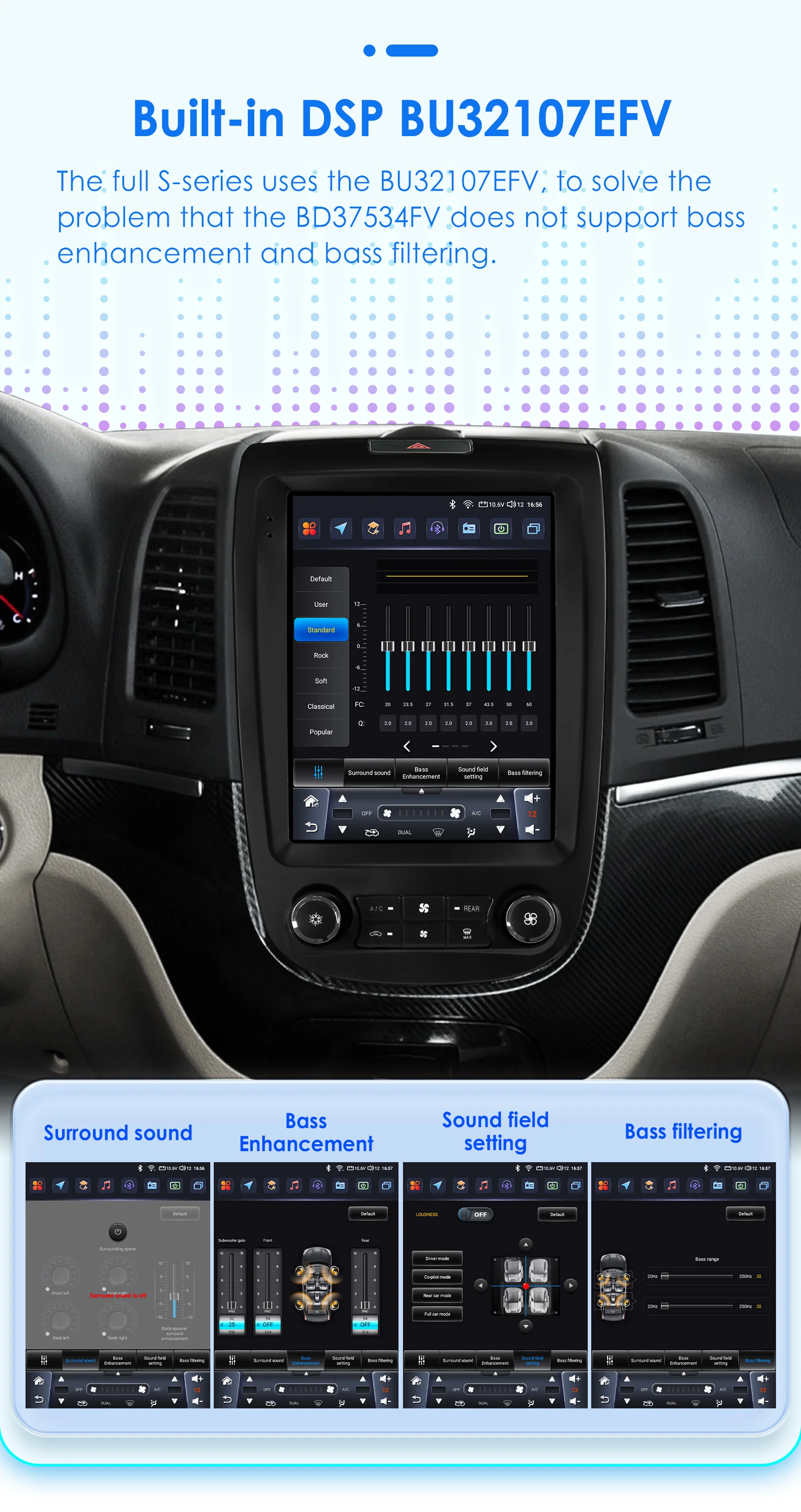 Hizpo For Tesla Style 2Din Car Radio For Hyundai Santa Fe 2 2006 2007-2012 Stereo Multimedia Video Player Navigation GPS Carplay