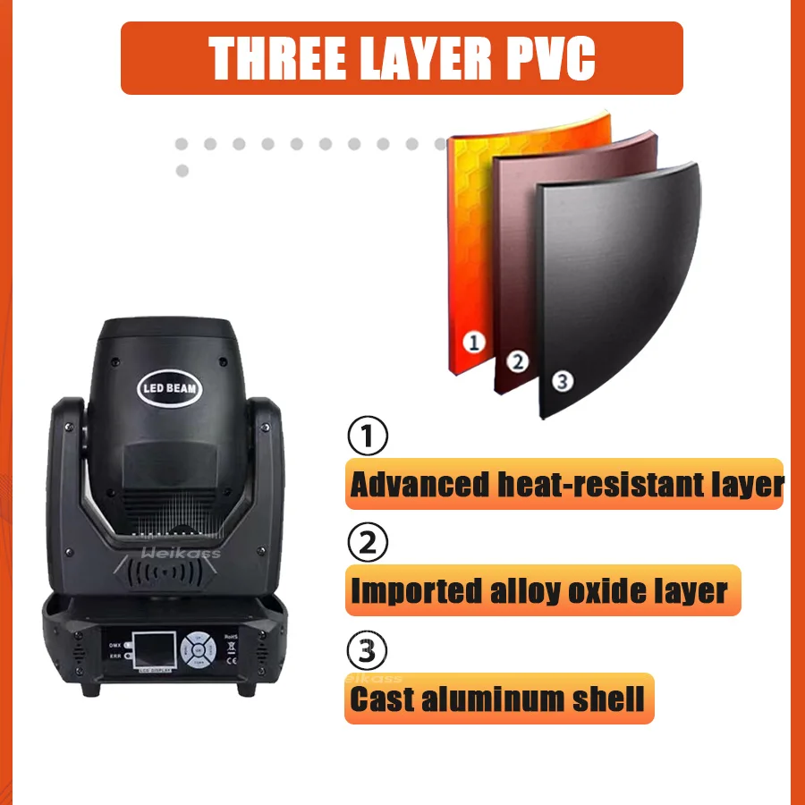 No Tax 1-12Pcs Hot Selling LED 150W Beam Spot Moving Head 3 Or 8 Prisms For DMX512 Disco Party Dj Wedding Christmas Stage Light