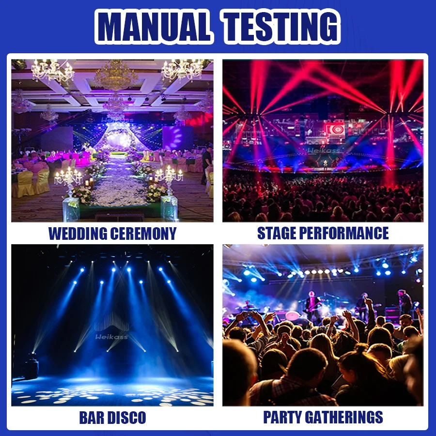 No Tax 1-12Pcs Hot Selling LED 150W Beam Spot Moving Head 3 Or 8 Prisms For DMX512 Disco Party Dj Wedding Christmas Stage Light