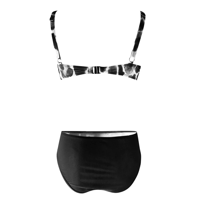 Sexy Women Leopard Print Bikini Set Push up Padded Swimwear Swimsuit Beachwear Two-Piece Suits L-3XL