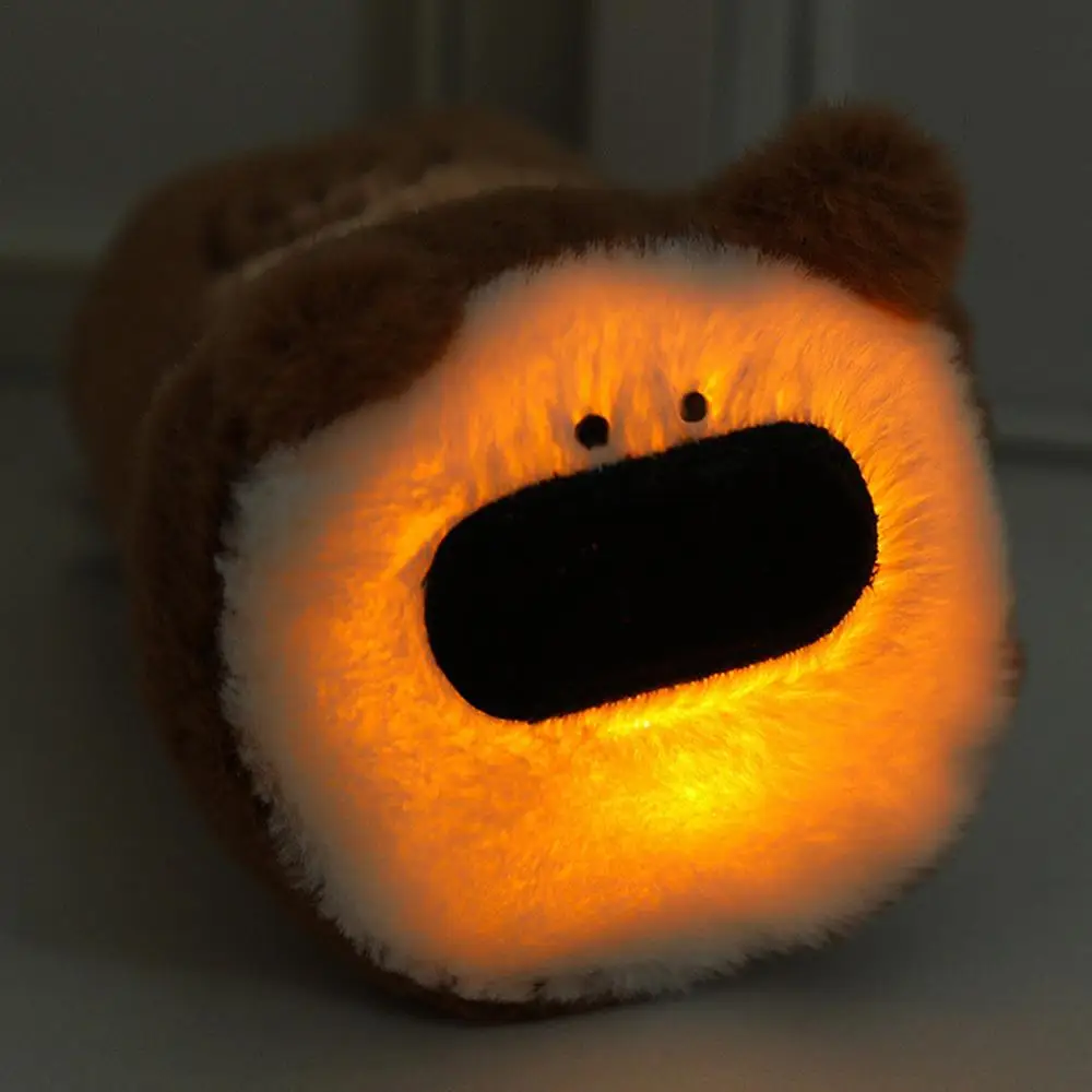 Puppy Shaped Glowing Toy Animal Bright Plush Dog Cartoon Doll Portable Cartoon Dog Toys Light For Camping Hiking Climbing