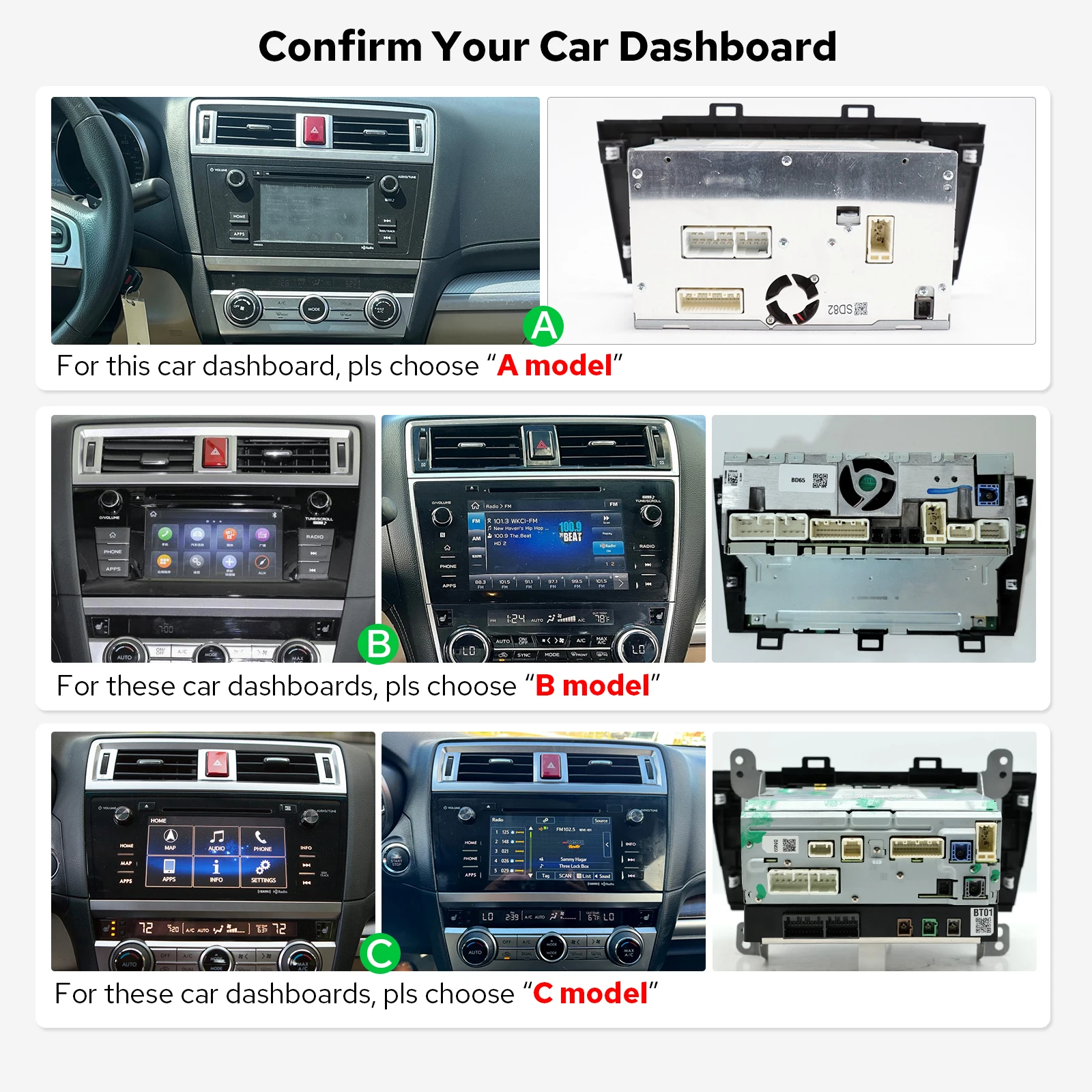 JOYING 9" Android Car Stereo for Subaru Legacy Outback 2015-2018 Wireless CarPlay Android Auto GPS OEM Camera Harman Kardon