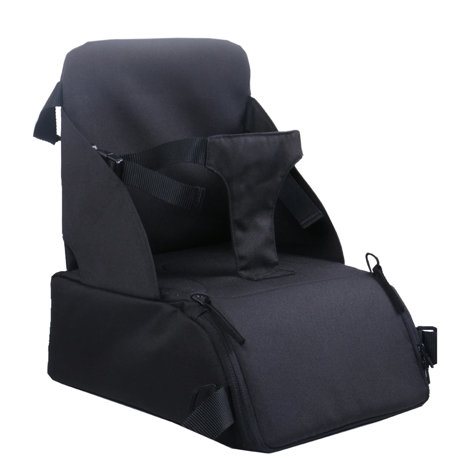 Portable Baby Kids Children Booster Seats Cushion Highchair Adjustable Securing Straps Toddler Booster Seat for Dining Tables