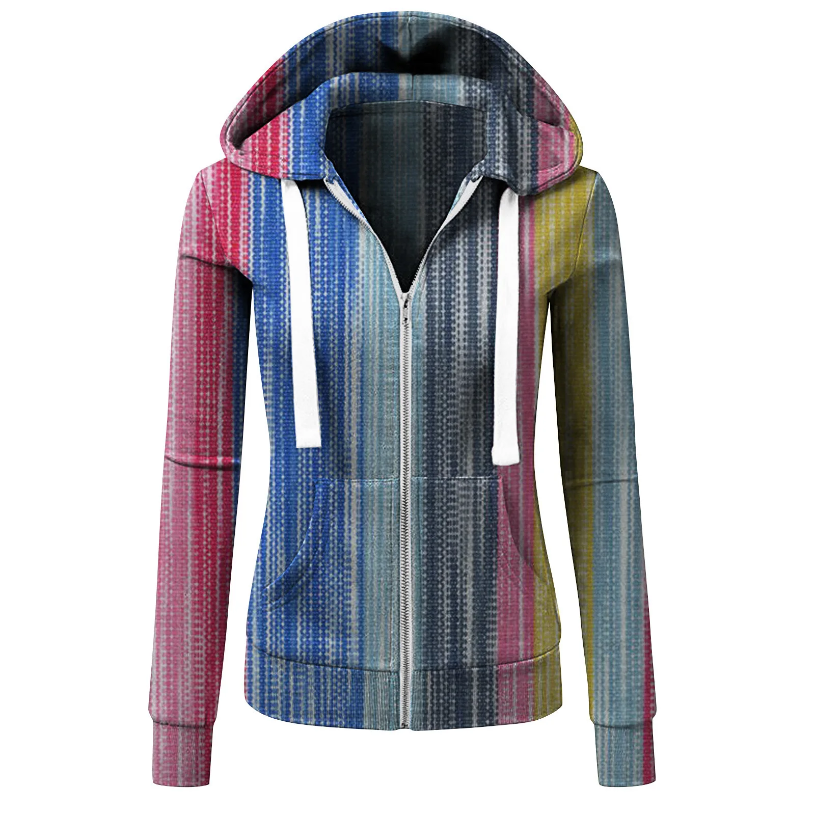 Women Sport Jacket Zipper Yoga Coat Clothes Quick Dry Fitness Jacket Running Hoodies Sportwear Gym Workout Hooded Top