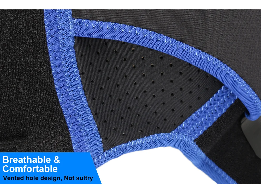Breathable Shoulder Brace with Pressure Pad Neoprene Sleeve Ice Support Pain Shoulder Compression Air Bag Shoulder Protector
