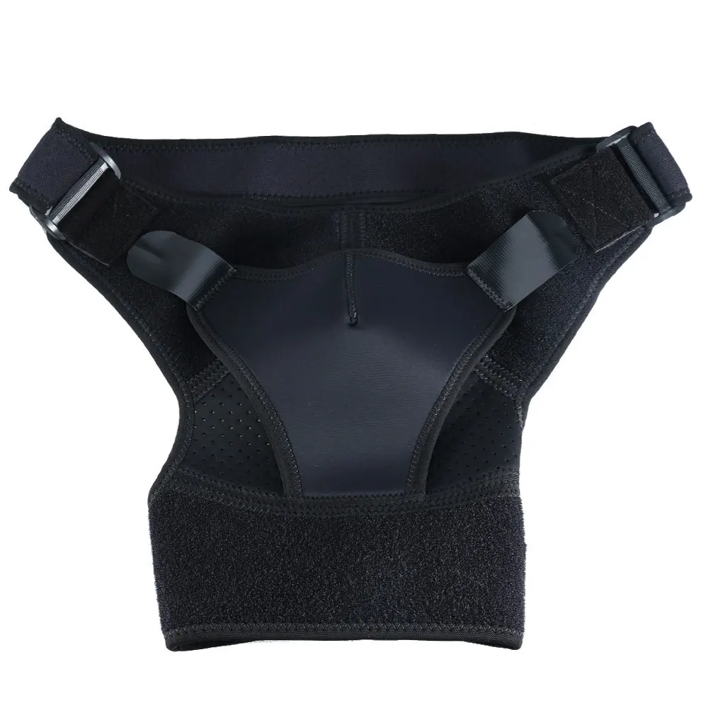 Breathable Shoulder Brace with Pressure Pad Neoprene Sleeve Ice Support Pain Shoulder Compression Air Bag Shoulder Protector