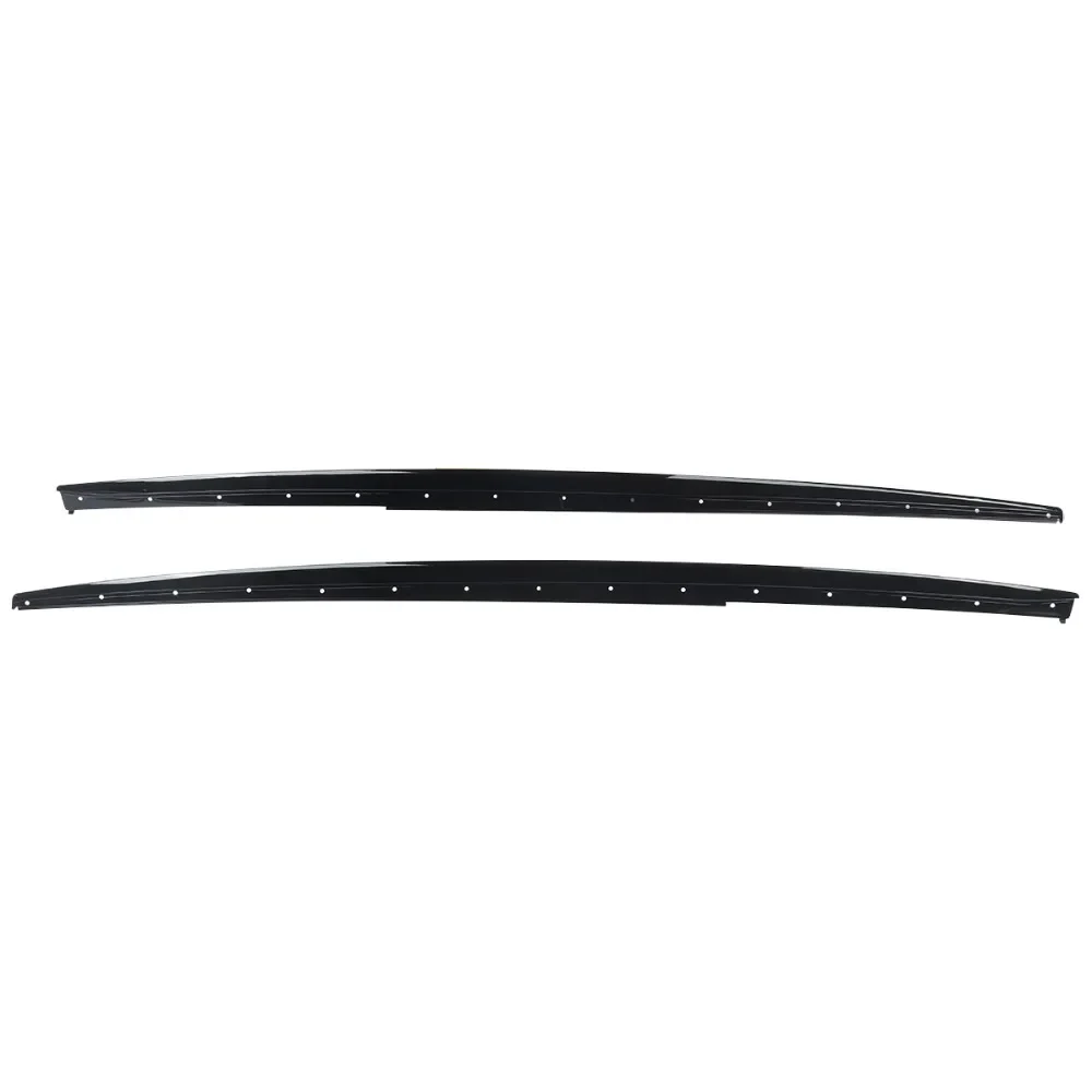 MagicKit forBMW 3 Series F30 2012-2018 with M Sport Bumper Car Side Skirts Fenders Splitter Bumper EXTENSION BLADES GLOSS BLACK