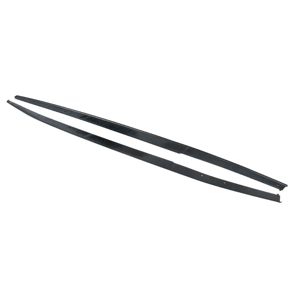 MagicKit forBMW 3 Series F30 2012-2018 with M Sport Bumper Car Side Skirts Fenders Splitter Bumper EXTENSION BLADES GLOSS BLACK