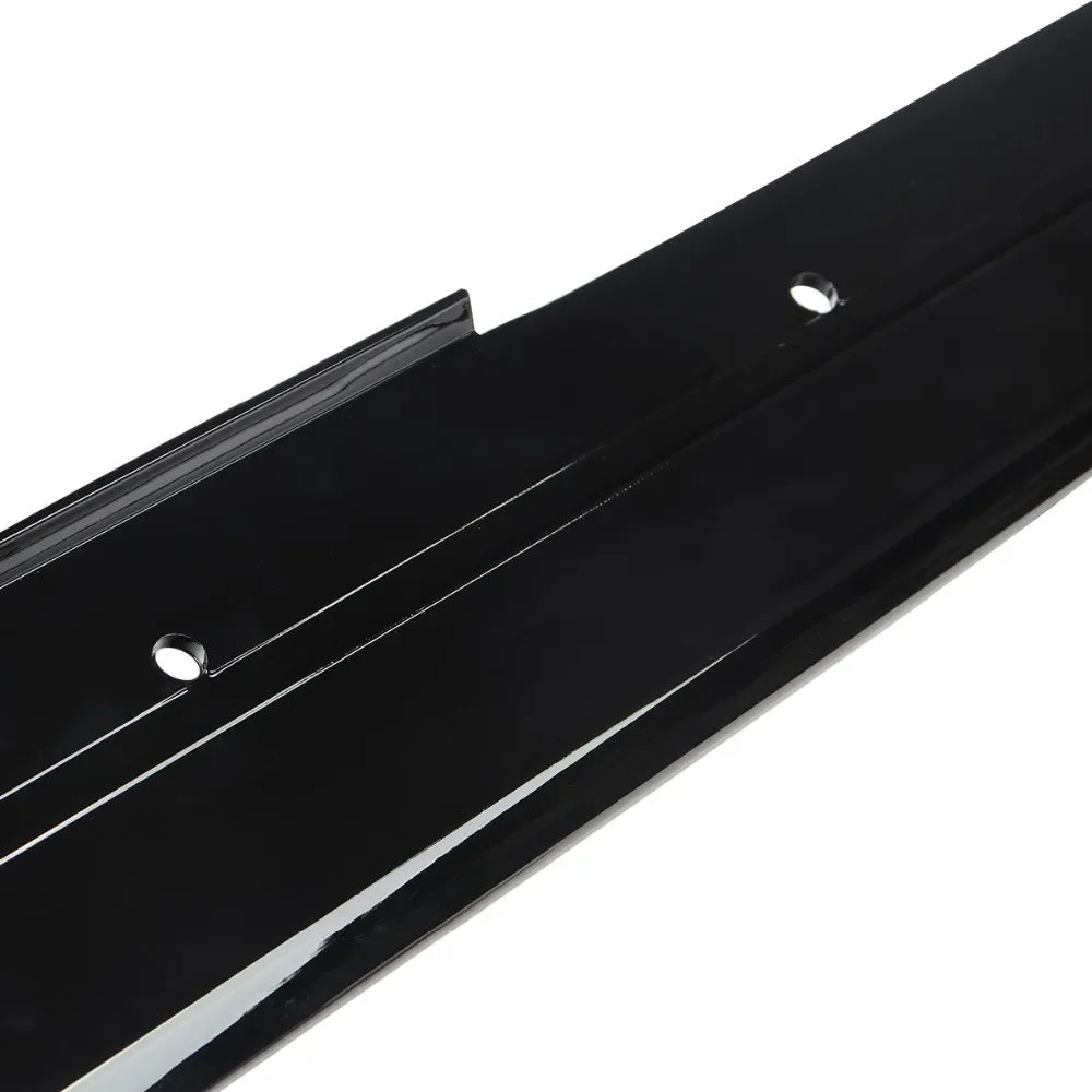 MagicKit forBMW 3 Series F30 2012-2018 with M Sport Bumper Car Side Skirts Fenders Splitter Bumper EXTENSION BLADES GLOSS BLACK