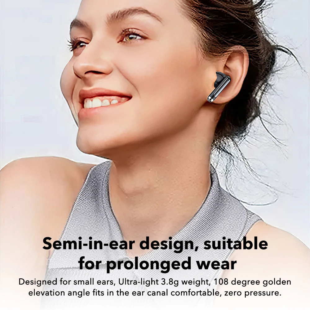 Mpow S47 True Wireless Bluetooth V5.3 Earphones with 35H Playback TWS Waterproof Earbuds for iPhone Huawei Xiaomi All Smartphone