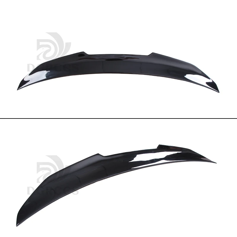 For BMW 4 Series F32 Coupe PSM Style Carbon Fiber Rear Spoiler Trunk Wing 2013-2019 430i 435i 440i Carbon Fiber Glossy Black