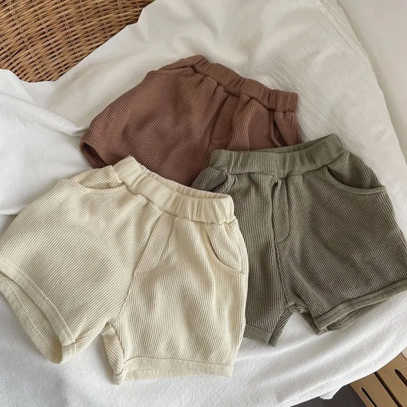 Summer Baby Girls Clothes Suit Children Outfits Boys Sports T-Shirt Shorts 2Pcs/Sets Toddler Casual Costume Kids Tracksuits 0-5Y