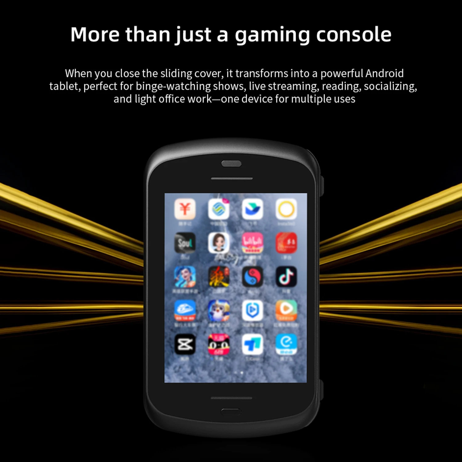 Anbernic RG Slide Handheld Game Console Android 4.7" LTPS In-Cell Screen Capacitive Joystick WIFI Bluetooth Video Gaming Player