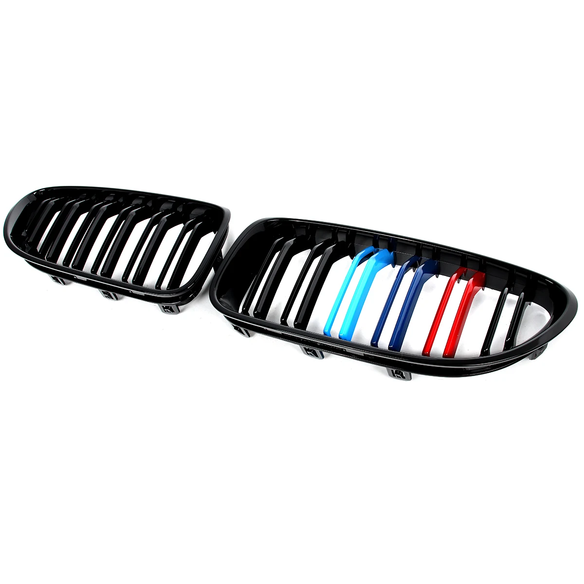 For BMW M6 F06 F12 F13 650i 640i Gloss Black Front Kidney Grille Grill M-Color